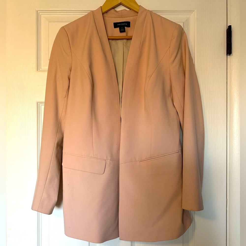 Halogen Blush Blazer - image 1